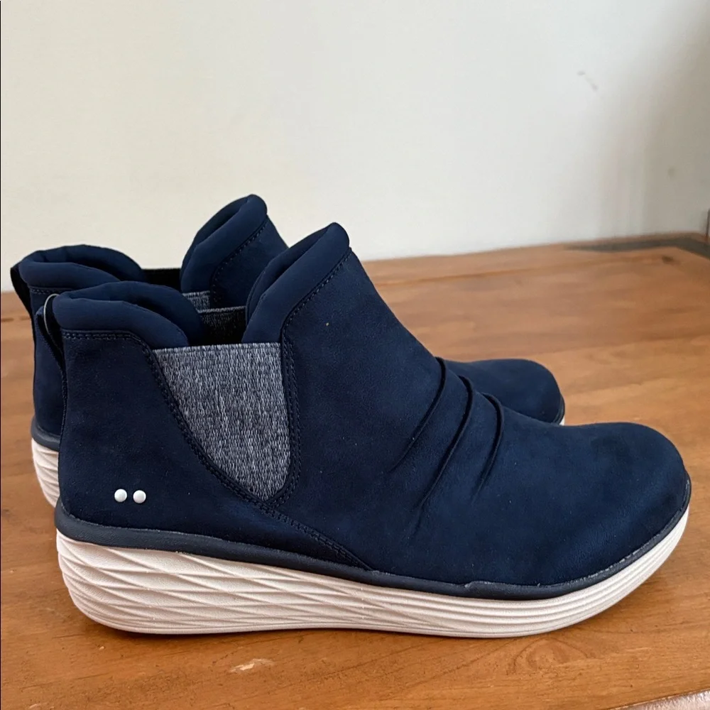 Ryka Women's Navy Niah Ankle Slip-On Wedge Shoes Size 9.5 - Picture 7 of 14